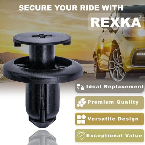 Rexka 20pcs Fender Liner Retainer Floor Pan Splash Shield Clip Wheel Well Liner Retainer 909130067 for Subaru Crosstrek, Forester, Impreza, Legacy, Outback, STI, Tribeca, WRX in Saudi Arabia
