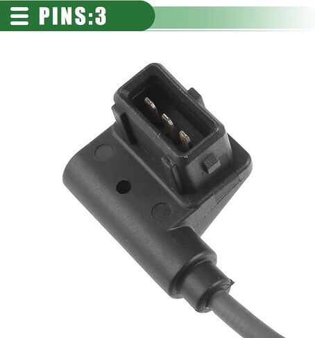 مستشعر موضع العمود المرفقي Motoforti، لسيارة BMW 325i 1992-1995، رقم 12141726066، بلاستيك، أسود in Saudi Arabia