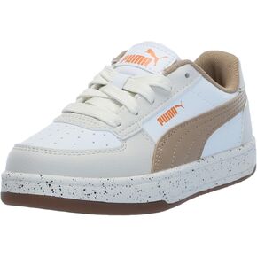 PUMA Caven Sneaker, White-Prairie Tan-Feather Gray, 7 US Unisex Big Kid in Kuwait