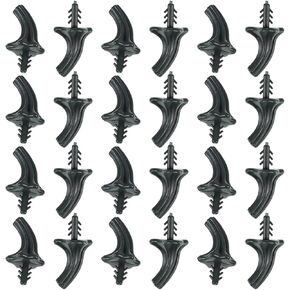 Operitacx 24pcs Plastic Pumpkin Stems - Pack Realistic Foam Pumpkin Toppers for Fall Decor, Halloween Crafts & Thanksgiving Displays in Kuwait
