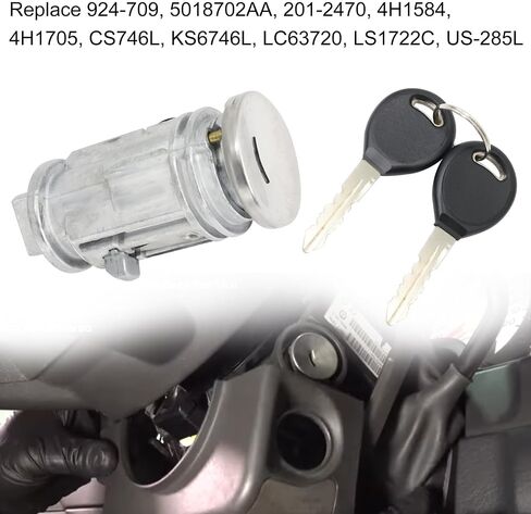 ID46 Chip Ignition Switch Lock Cylinder Assembly with 2 Keys Fit for Honda Accord 2008-2011 CR-V 2007-2011 FIT 2009-2011 Odyssey 2009-2011 CIVIC 2006-2011 Replace 35100-SDA-A71 06350-SAA-G30 in Saudi Arabia