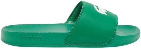Lacoste Men's Serve Slide 0.0, Red & White Croc, 8 in Saudi Arabia