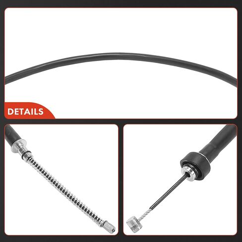 A-Premium Rear Driver Side Parking Brake Cable Assembly Compatible with Hyundai Models: Elantra 2001 2002 2003 2004 2005 in Kuwait
