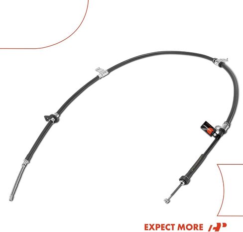 A-Premium Rear Driver Side Parking Brake Cable Assembly Compatible with Hyundai Models: Elantra 2001 2002 2003 2004 2005 in Kuwait