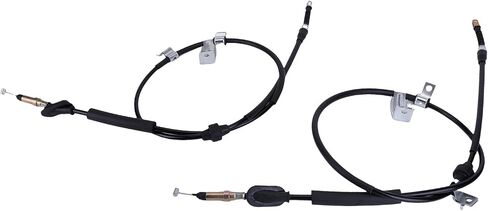 2PCS Left&Right Rear Parking Brake Cable for Acura Integra Sedan 1994-1998, Honda Civic EX LX 1992-1995, Honda Civic SI 1999 Parking Brake Cable 47560S04932 47510SR4933 47560-S04-932, 47510-SR4-933 in Saudi Arabia