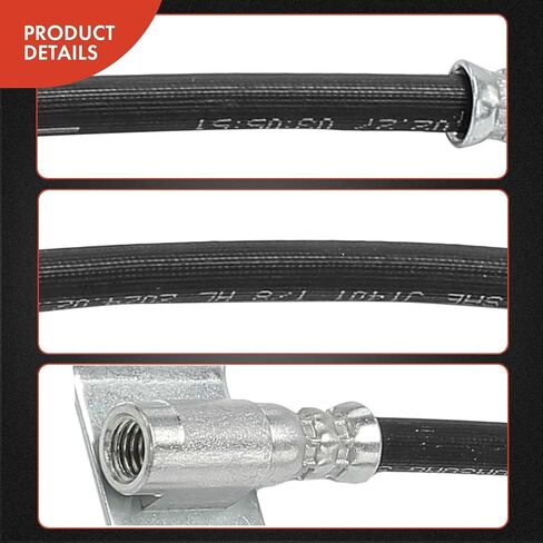 A-Premium Rear Passenger Side Brake Hydraulic Hose Compatible with Select Ford Models - F-150 F150 2017 2018 2019 - Replace# 2207548C in Saudi Arabia