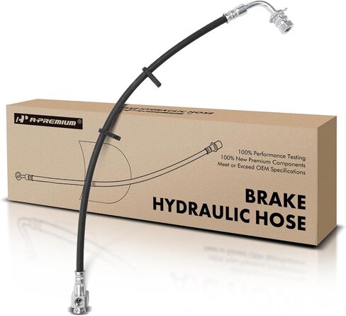 A-Premium Rear Passenger Inner Brake Hydraulic Hose Compatible with Select Ram Models - 3500 2014 2015 2016 2017 2018 - Replace# 68110774AB in Saudi Arabia