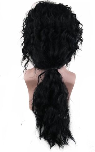 RightOn Silver Grey Witch Wig Long Curly Costume Wig for Women Long Curly Silver Grey Wigs for Cosplay Party Halloween in Saudi Arabia