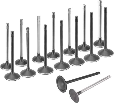 16PCS Intake Exhaust Engine Valves Kits Compatible with GM 2.0L 2.2L 2.4L ECOTEC DOHC Cobalt Cavalier HHR Pontiac G5 G6 Grand Am Saturn Ion Vue Alero Air-out Valves Replace 12622329 12615936 in Saudi Arabia