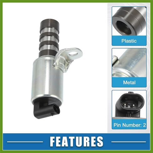 مدخل عمود الحدبات العادم موضع المحرك الملف اللولبي صمام متغير رقم CM5Z6M280C صمام التحكم في زيت محرك التوقيت الداخلي لمكونات السيارة المعدنية Ford Focus 2012-2018 in Saudi Arabia