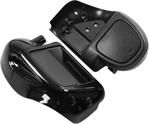 TCT-MOTORPARTS صندوق القفازات ذو فتحات تهوية سفلية للساق مناسب لـ Harley Street Glide FLHX FLHXS Road King FLHR 2014-2024; Freewheeler FLRT Road Glide in Saudi Arabia