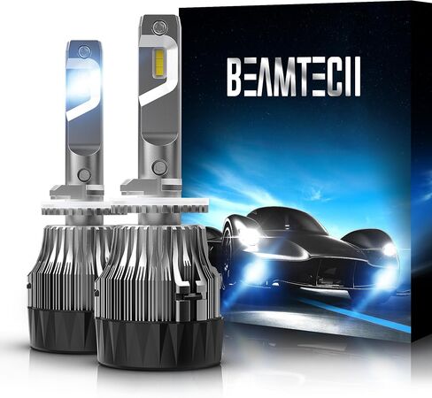 BEAMTECH H13 لمبة الضباب الخفيفة، 9008 لمبة الضباب الأمامية ضوء الضباب لمبة Powersports الملحقات أضواء in Saudi Arabia
