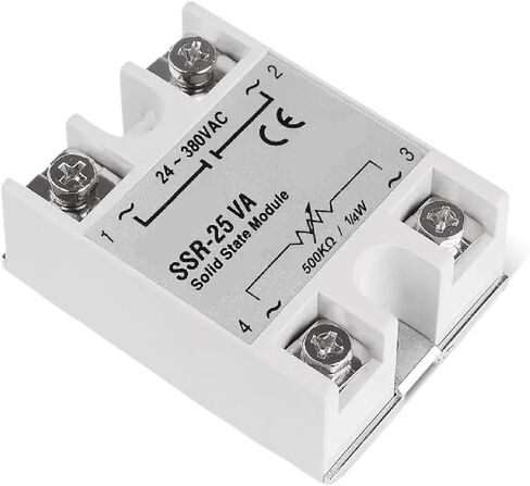 Solid State Relay Module, 24-380V AC, 500KΩ Potentiometer, SSR-25VA (40VAaddPotentiometer) in Saudi Arabia