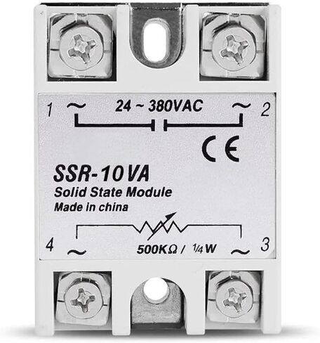 Solid State Relay Module, 24-380V AC, 500KΩ Potentiometer, SSR-25VA (40VAaddPotentiometer) in Saudi Arabia