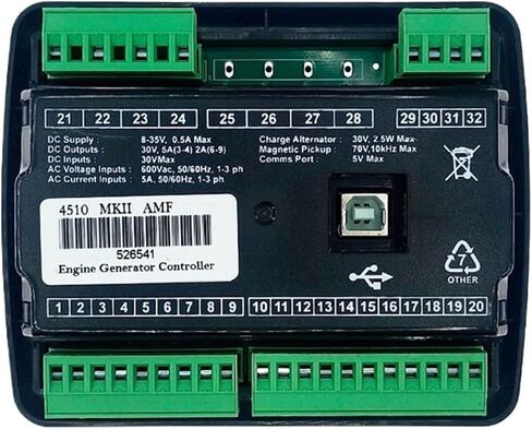 DSE4510 Diesel Generator Self-Starting Controller Generator Accessories Controller AMF MKII in Saudi Arabia