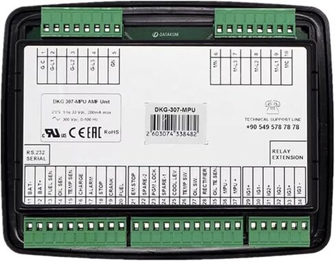 DKG307 وحدة تحكم مجموعة مولدات الديزل لوحة التحكم MPU (نسخة DKG307) in Saudi Arabia