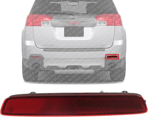 Rear Bumper Reflector Right Passenger Direct Replacement Compatible With 2010-2015 GMC Terrain / 2013-2016 Chevrolet Trax GM1185109 22950586 in Saudi Arabia