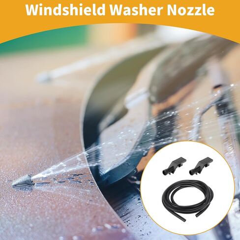 Motoforti Windshield Washer Nozzle Kit for Honda Civic 2017-2021 Windshield Spray Nozzles Wiper Spray Washer Jet No.76810TP6A01 1 Pcs 1.5 Meter Fluid Hose in Saudi Arabia