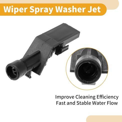 Motoforti Windshield Washer Nozzle Kit for Honda Civic 2017-2021 Windshield Spray Nozzles Wiper Spray Washer Jet No.76810TP6A01 1 Pcs 1.5 Meter Fluid Hose in Saudi Arabia