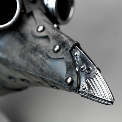 Plague Doctor Mask Long Nose Bird Masquerade Mask Steampunk Cosplay Halloween Costume Mask in Kuwait