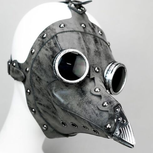 Plague Doctor Mask Long Nose Bird Masquerade Mask Steampunk Cosplay Halloween Costume Mask in Kuwait