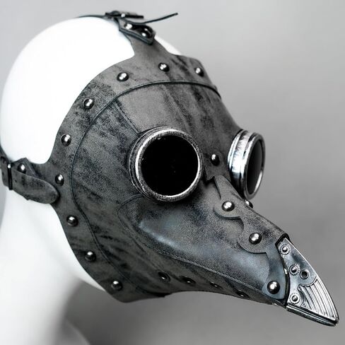 Plague Doctor Mask Long Nose Bird Masquerade Mask Steampunk Cosplay Halloween Costume Mask in Kuwait