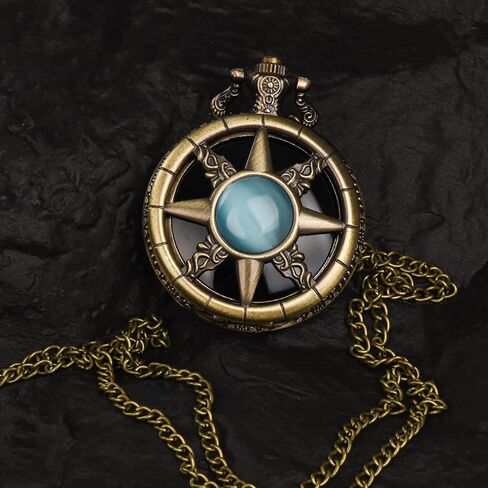 قلادة مرآة سبج مرآة، أدوات مسح مرآة السحر، لوازم مرآة ديكور العرافة، كريستال سبج، لوازم السحر in Kuwait