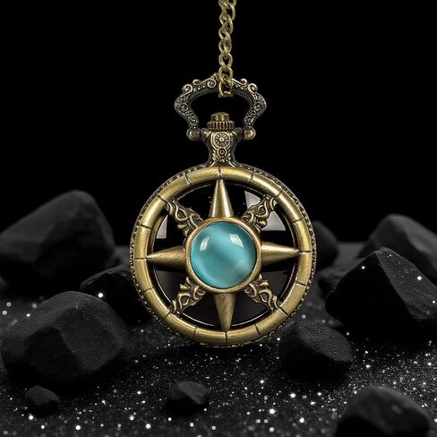 قلادة مرآة سبج مرآة، أدوات مسح مرآة السحر، لوازم مرآة ديكور العرافة، كريستال سبج، لوازم السحر in Kuwait