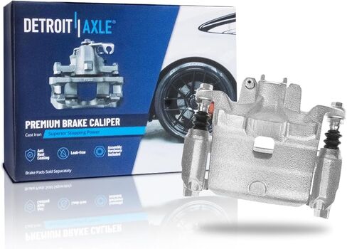 Detroit Axle - Front Right Brake Caliper for 2013-2021 Nissan Altima 2014-2017 Leaf, 2014 2015 2016 2017 2018 2019 2020 Disc Brake Caliper with Bracket Assembly Replacement in Saudi Arabia