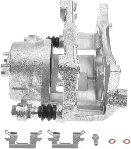 Detroit Axle - Front Right Brake Caliper for 2013-2021 Nissan Altima 2014-2017 Leaf, 2014 2015 2016 2017 2018 2019 2020 Disc Brake Caliper with Bracket Assembly Replacement in Saudi Arabia