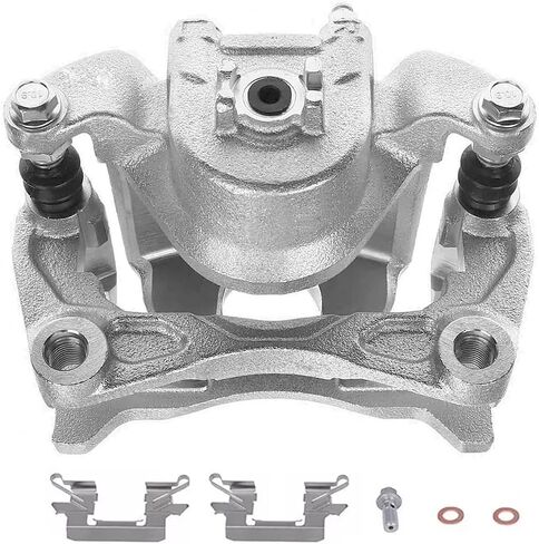 Detroit Axle - Front Right Brake Caliper for 2013-2021 Nissan Altima 2014-2017 Leaf, 2014 2015 2016 2017 2018 2019 2020 Disc Brake Caliper with Bracket Assembly Replacement in Saudi Arabia