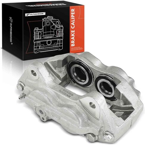 A-Premium Disc Brake Caliper Assembly Compatible with Select Toyota and Lexus Models - Land Cruiser, LX470 1998-2002 4.7L - Front Left Driver Side in Saudi Arabia