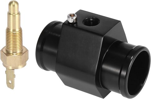 X AUTOHAUX 1 Set Car Engine Coolant Temperature Sensor Switch Radiator Hose Fitting Adapter 38mm 210'F On-195'F Off in Saudi Arabia