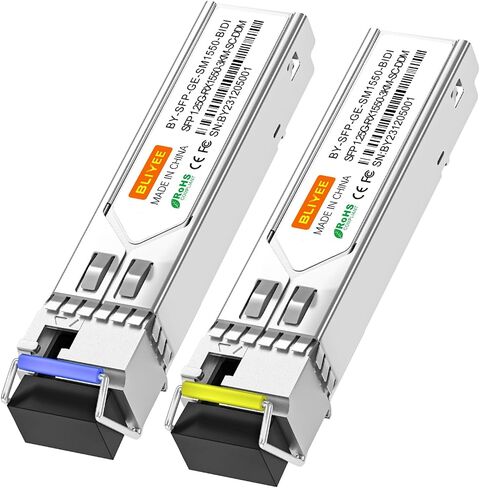 وحدة 1000Base-T RJ45 SFP | جهاز إرسال واستقبال SFP نحاسي 1.25 جيجا | SFP إلى إيثرنت | قابل للتوصيل الساخن | التوصيل والتشغيل | غلاف معدني متين | التوافق متعدد الاستخدامات in Kuwait