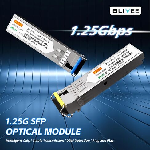 وحدة 1000Base-T RJ45 SFP | جهاز إرسال واستقبال SFP نحاسي 1.25 جيجا | SFP إلى إيثرنت | قابل للتوصيل الساخن | التوصيل والتشغيل | غلاف معدني متين | التوافق متعدد الاستخدامات in Kuwait