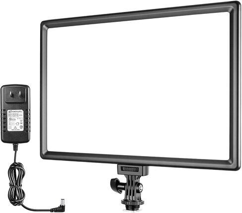 Neewer 105W RGB LED لوحة فيديو LED KIT مع أبواب الحظيرة ، 1200 LEDS 31500LUX@0.5M 2500K-10000K CRI96+/TLCI97+ DIMMABLE ، APP/2.4G/PANES in Kuwait