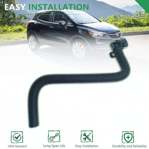 Coolant Reservoir Air Bleed Hose 96968694,Compatible with Chevrolet Trax 1.4L 2013-2021, Encore 2013-2021,Engine Radiator Coolant Hose Replace 96968694 in Saudi Arabia