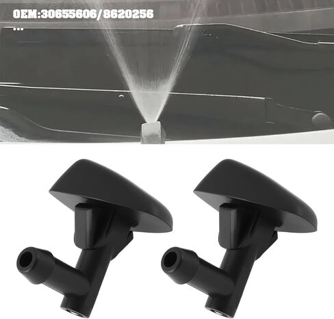 4pcs Windscreen Washer Jets Nozzles 30655606 8620256 Compatible with Volvo S60 V70 XC70 in Saudi Arabia