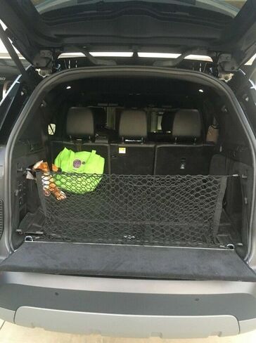 Trunk Organizer Cargo Net for Land Rover Discovery 2014-2025 – Envelope Style Cargo Net for SUV – Premium Mesh Car Trunk Organizer Vehicle Carrier Storage – Compatible with Discovery in Saudi Arabia