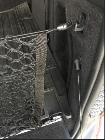 Trunk Organizer Cargo Net for Land Rover Discovery 2014-2025 – Envelope Style Cargo Net for SUV – Premium Mesh Car Trunk Organizer Vehicle Carrier Storage – Compatible with Discovery in Saudi Arabia