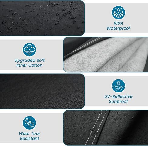 Car Cover for All Weather Rain Snow Hail UV Waterproof Fit 1988 1989 1990 1991 1992 1993 Mercedes-Benz 300SE 300SEL -Ultimate Protect (Gray) in Saudi Arabia