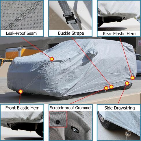 غطاء سيارة يناسب 2016 2017 2018 2019 2020 2021 2022 2023 2024 2025 Toyota 4RUNNER XTREMECOVERPRO Diamond Series أسود in Saudi Arabia
