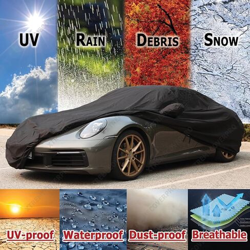 Car Cover fits 2008 2009 2010 2011 2012 2013 2014 Mercedes C300 C350 C63 C280 C250 XTREMECOVERPRO PRO Plus Series Grey in Saudi Arabia