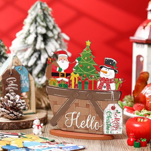 34 Pcs Interchangeable Truck Sign Seasonal Holiday Tiered Tray Decor Farmhouse Rustic DIY Welcome Wood Home Table Centerpiece Ornament for Fall Halloween Thanksgiving Birthday Gift in Kuwait