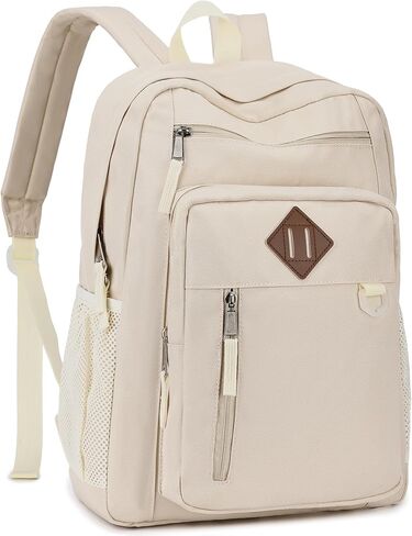 VX VONXURY Kids Backpack, Classical Middle School Bookbag, Lightweight Water Resistant Daypack for Teens Boys Girls (Black) in Kuwait