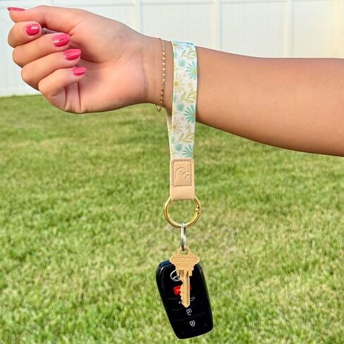 Yappy Daily Bible Verse Keychain المعصم، NFC Christian Lanyard للمفاتيح والمحفظة والهوية والهاتف للنساء والرجال in Kuwait