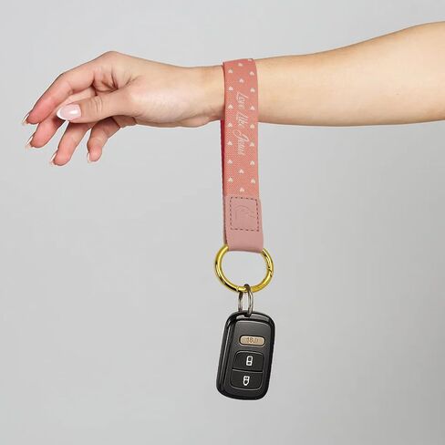 Yappy Daily Bible Verse Keychain المعصم، NFC Christian Lanyard للمفاتيح والمحفظة والهوية والهاتف للنساء والرجال in Kuwait