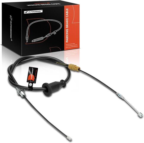 A-Premium Front Driver or Passenger Side Parking Brake Cable Assembly Compatible with Dodge, Chrysler and Plymouth Models: Grand Caravan, Caravan, Town & Country, Grand Voyager, Voyager in Saudi Arabia