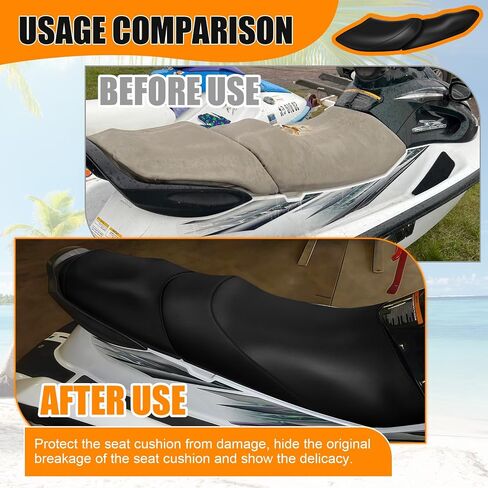 Seat Cover, Replacement for 1998-2004 Yamaha Waverunner XL700 XL760 XL1200 XL 700 760 980D, Custom Fit Leather Seat Protection in Saudi Arabia