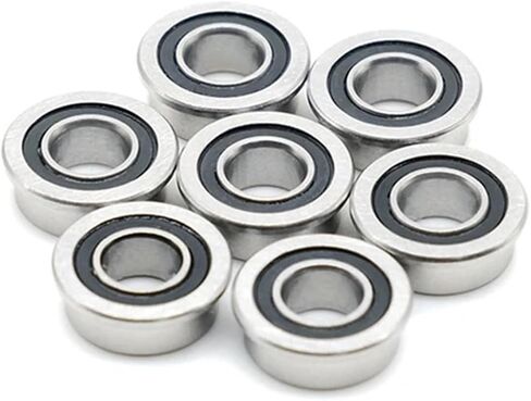10 قطعة MF105 RS تحمل 5x10x4 ملليمتر ABEC-7 3D ذات حواف تحمل MF105-2RS الكرات MF105RS 3D طباعة محامل in Saudi Arabia